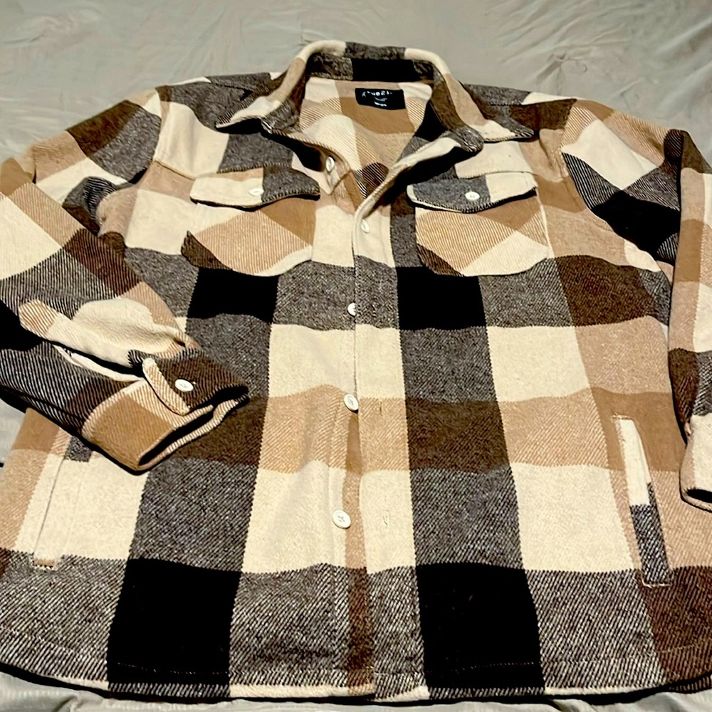 Rue 21 Brown Large heavy duty coat